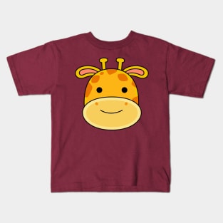 cute, character, animal, cartoon, kawaii, happy, baby, fun, funny, kid, design,  adorable, wild, little, , zoo, wildlife, child, smile, drawing, mammal, print, doodle, Kids T-Shirt